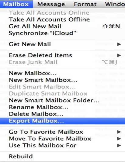 mac mail export mail 1