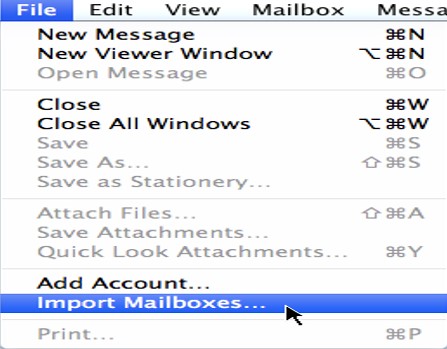 mac mail import mail 1