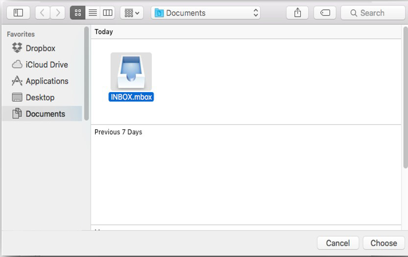 mac mail import mail 3