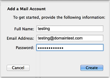mac mail add account 3