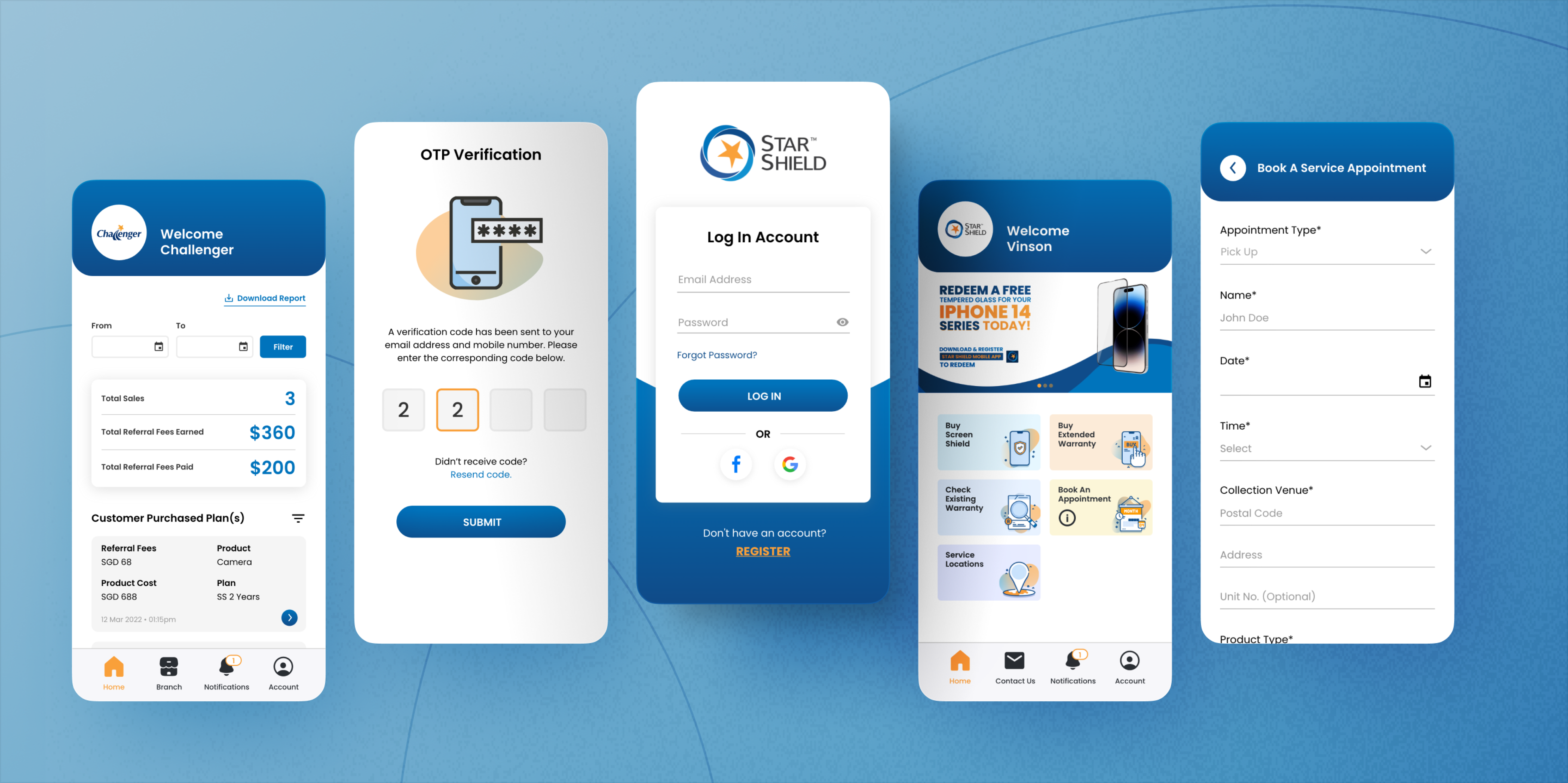 Star Shield Mobile App