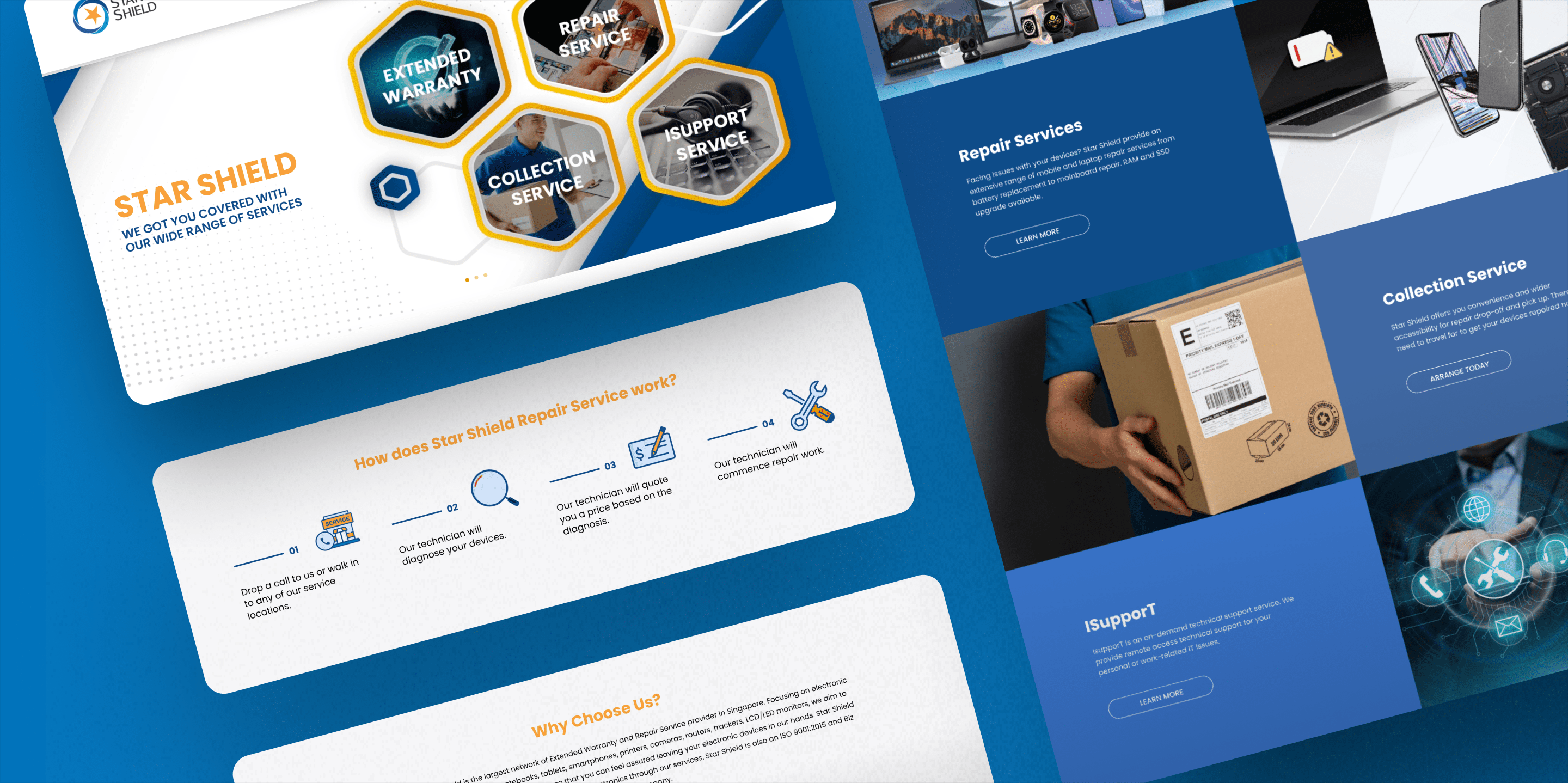 Star Shield Website