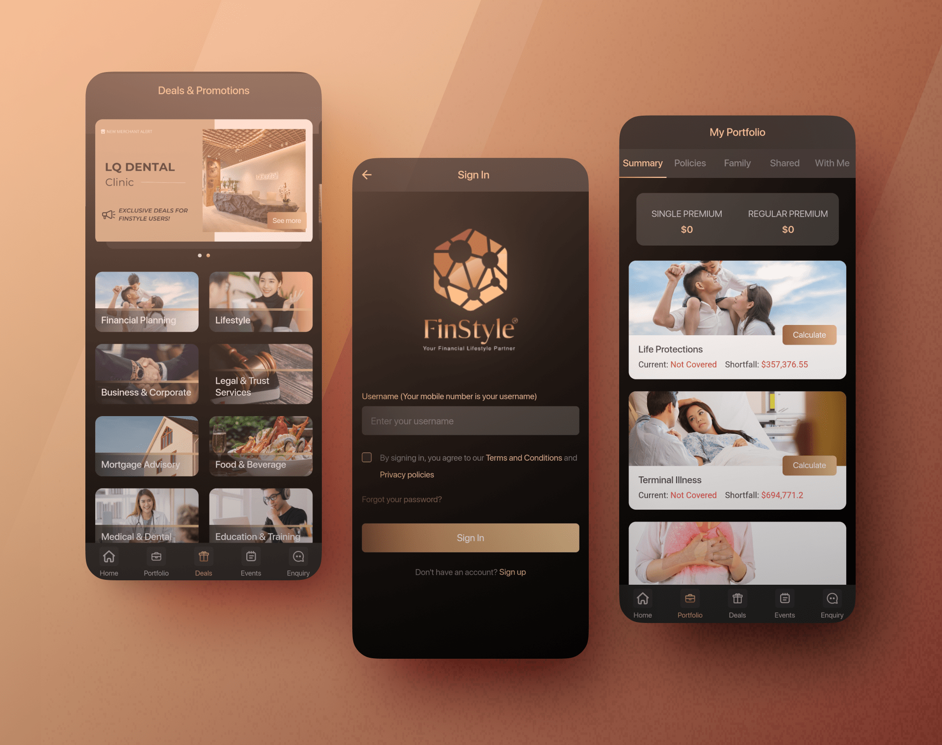 FinStyle App, a One-Stop Financial Lifestyle Platform project by QUAPE