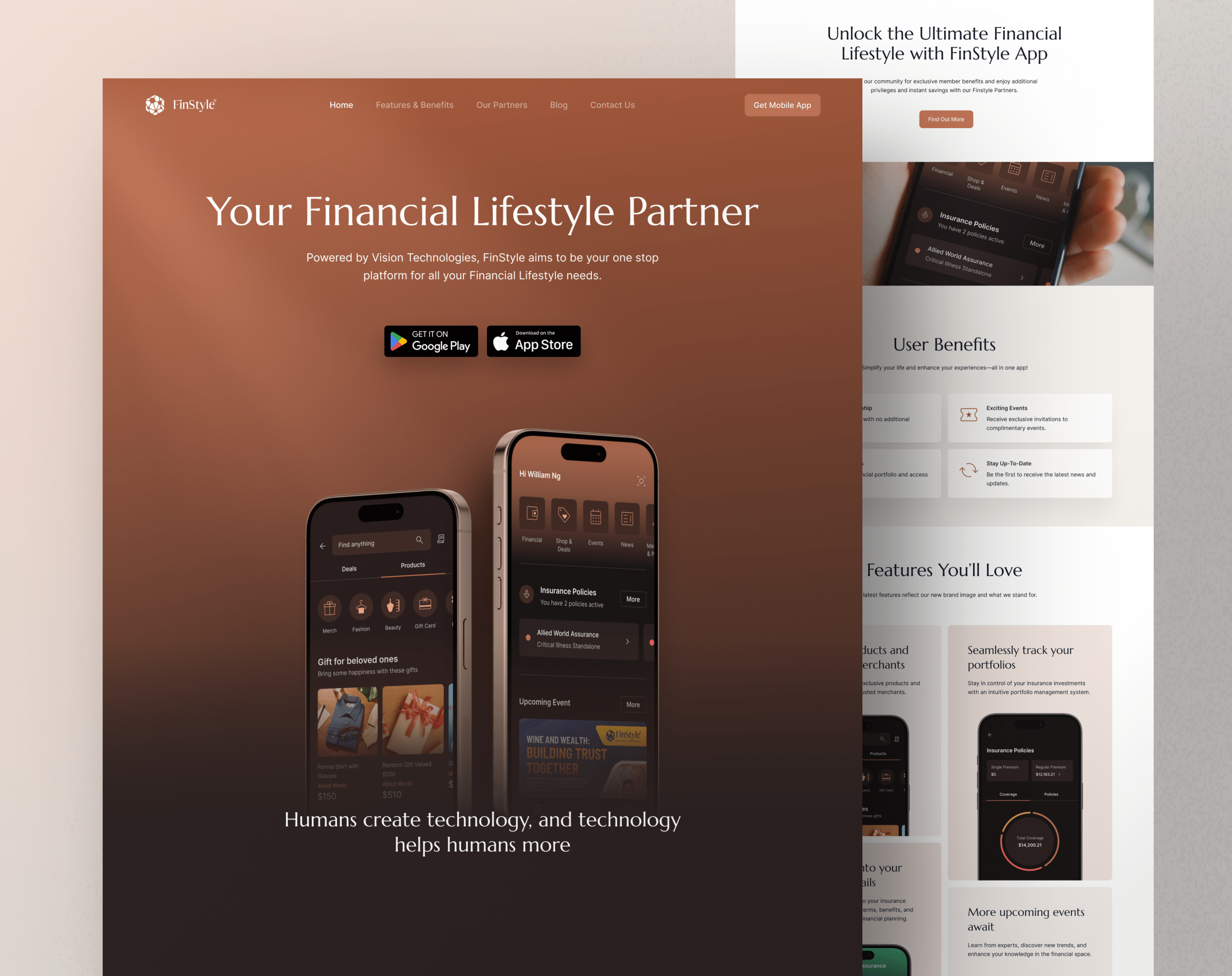 Finstyle Website Redesign project by QUAPE