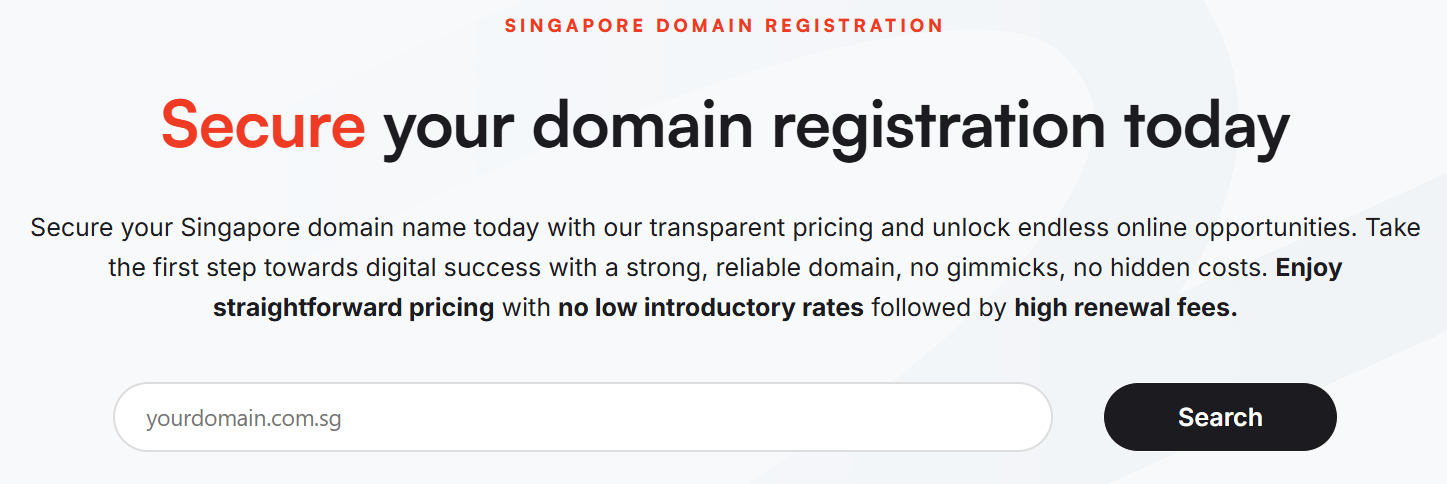 choose domain registrar