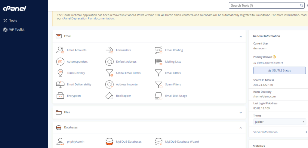 What is cPanel?