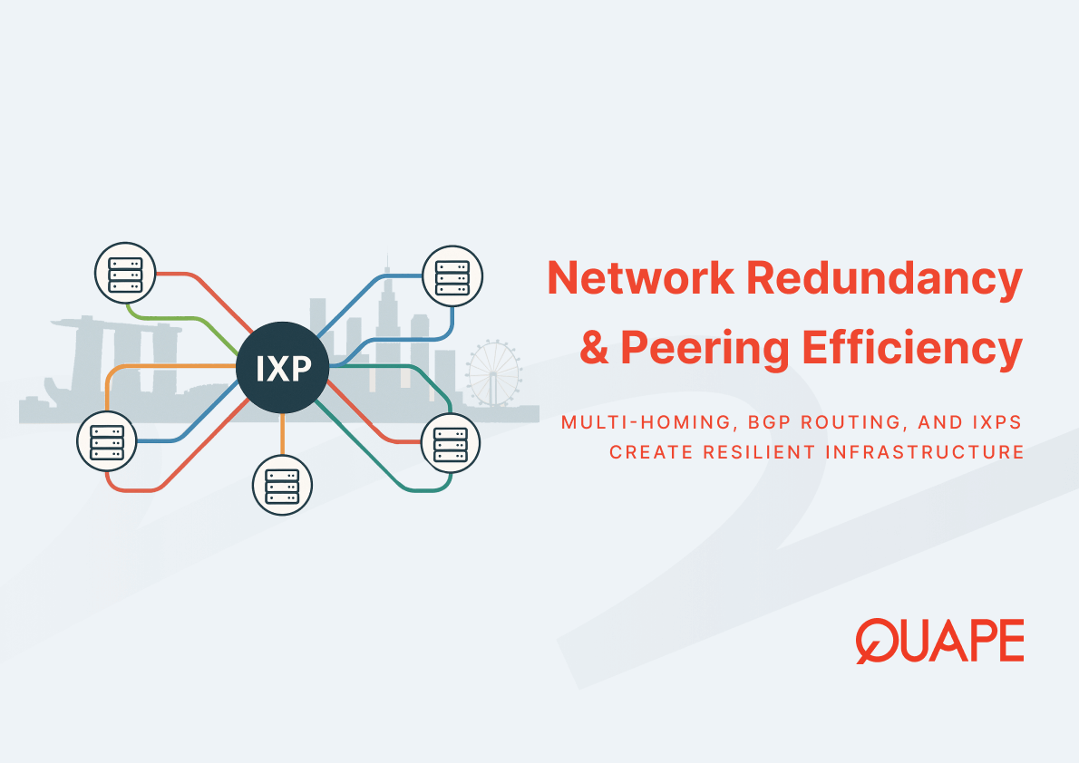 Network Redundancy & Peering: How Colocation Improves Performance