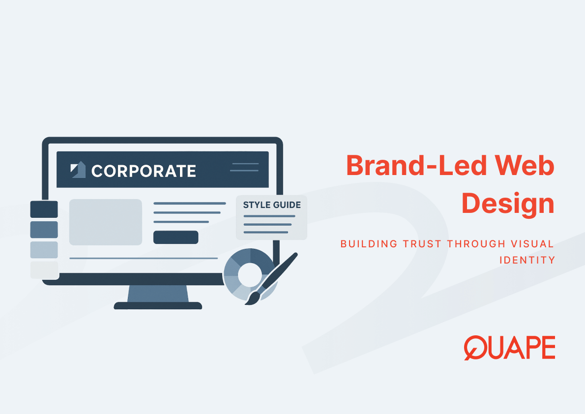 Corporate Website Design: What Makes a Brand-Led Website Successful?
