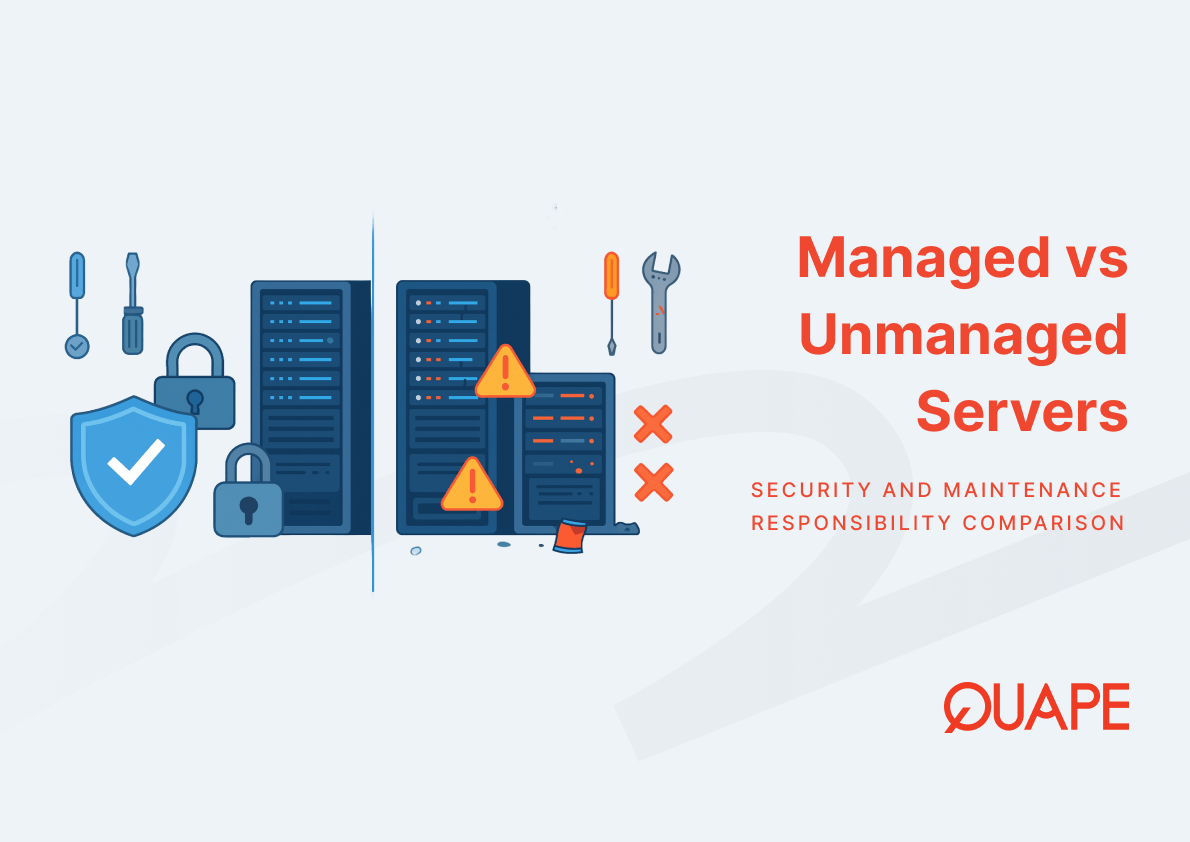 Managed vs Unmanaged Dedicated Servers: Security and Maintenance Responsibilities