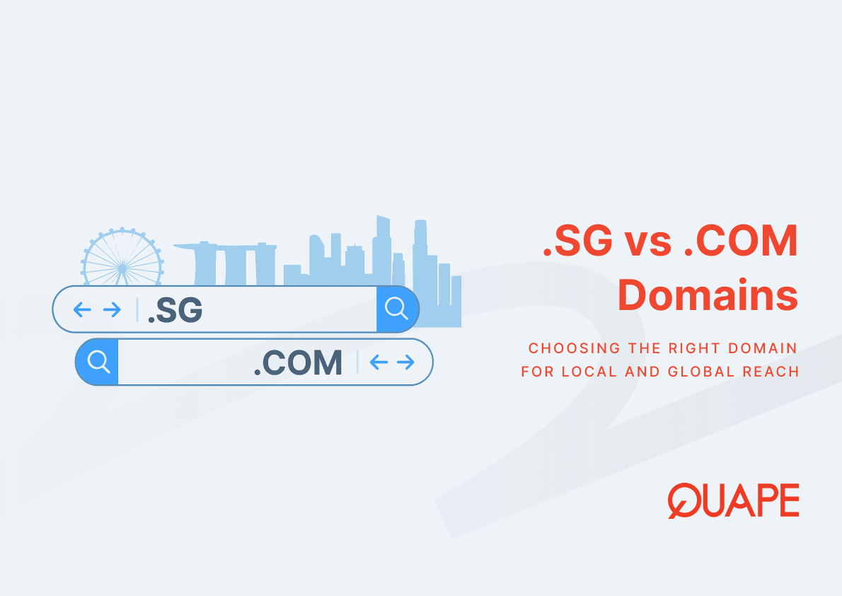 Comparing .SG vs .COM for Singapore Businesses