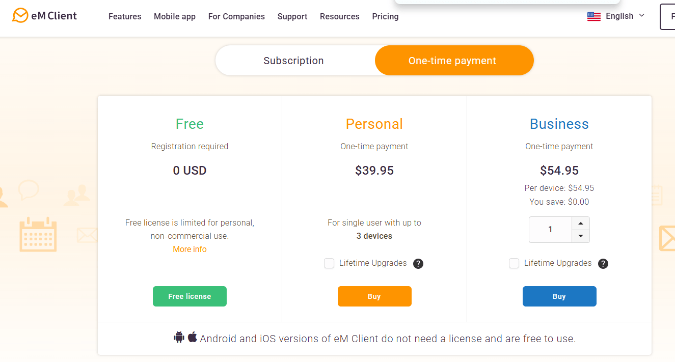 em client price