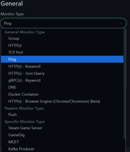 Cara Mengatur Uptime Kuma