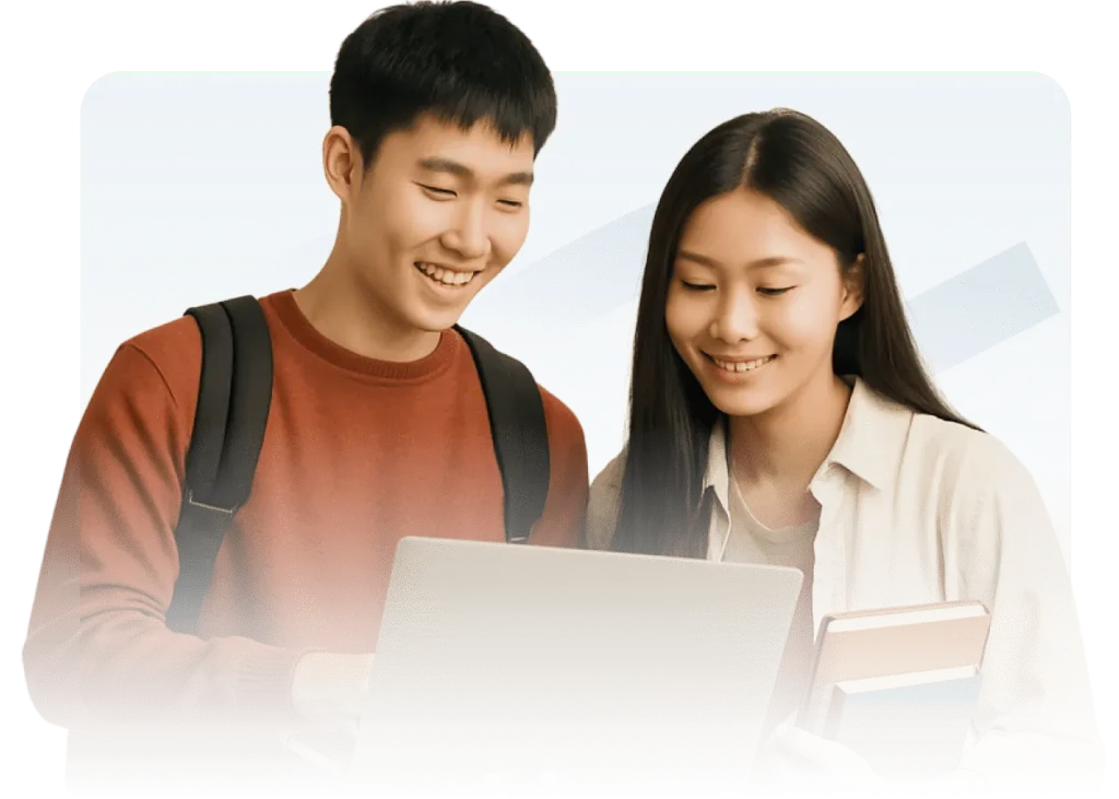 Student Web Hosting 2 male and female student looking for student web hosting