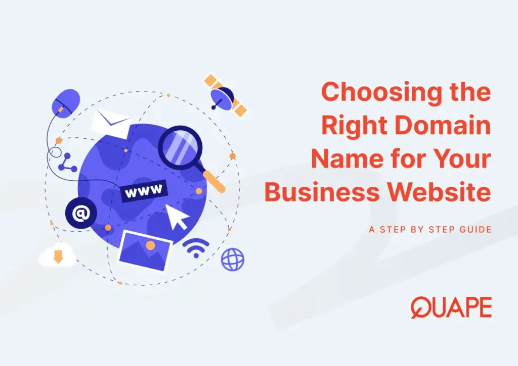 how to choose a domain name for your business website