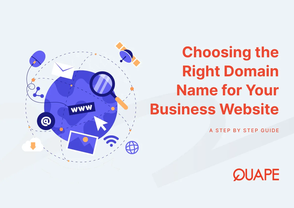 how to choose a domain name for your business website