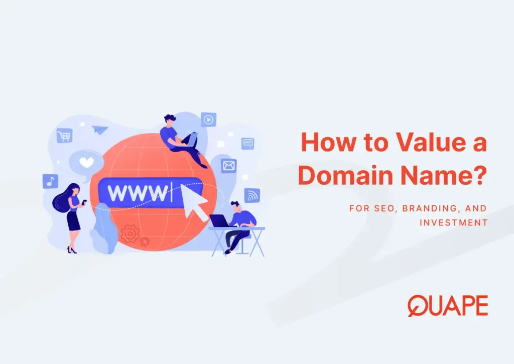 how to value a domain name for business