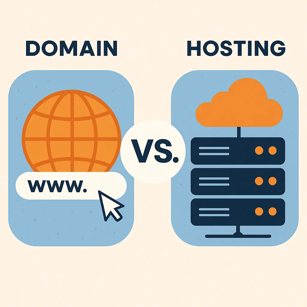 What’s the Difference Between Domain and Hosting? 15 difference between domain and hosting