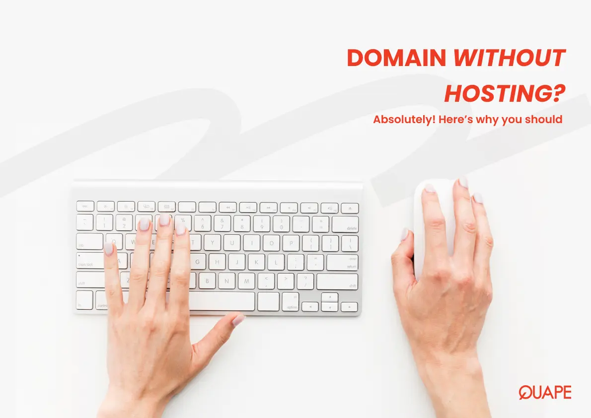 can i register a domain name without hosting