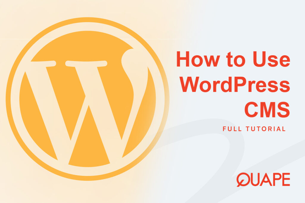 如何使用 WordPress CMS