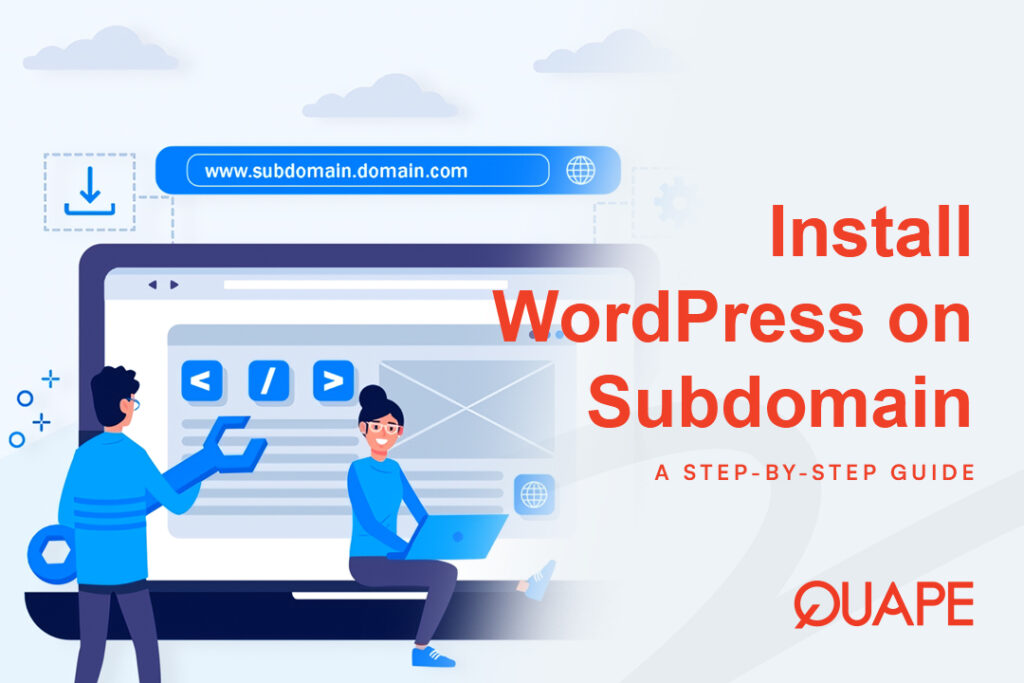 在您的子域名上安装 WordPress