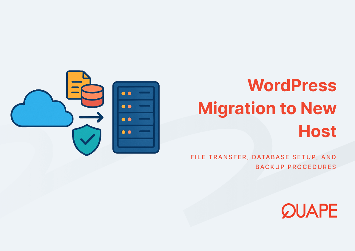 Migrate WordPress to New Host