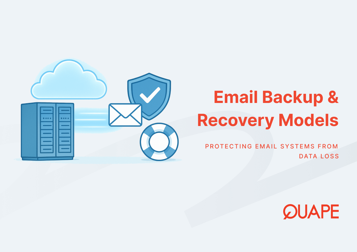 Backup and Disaster Recovery Models for Email Infrastructure