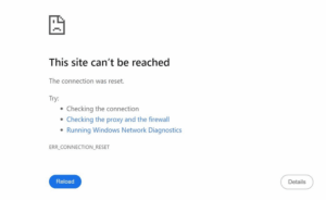 How to Fix Err_Connection_Reset and Its Causes