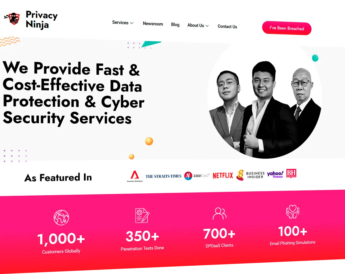 privacy ninja website