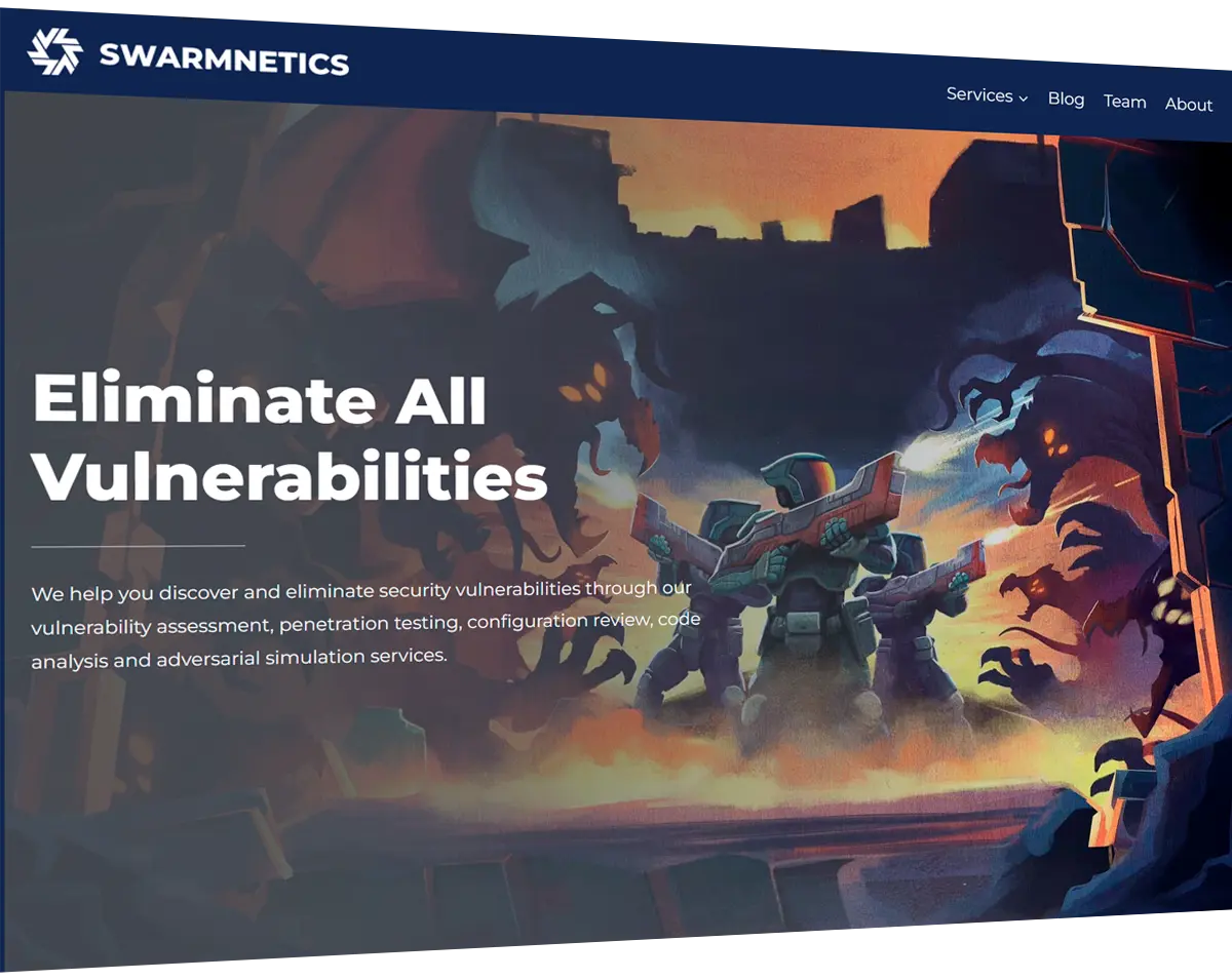 swarmnetics website